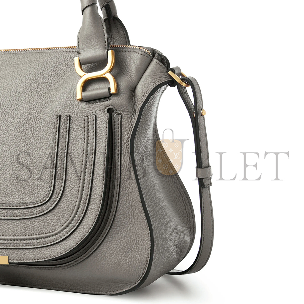 CHLOE MARCIE BAG IN GRAINED LEATHER CHC22AS660I31053 (36*28*12cm) CHLOE MARCIE BAG IN GRAINED LEATHER CHC22AS660I31053 (36*28*12cm)